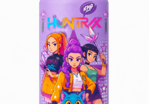 Botella Lila Guerrera Kpop